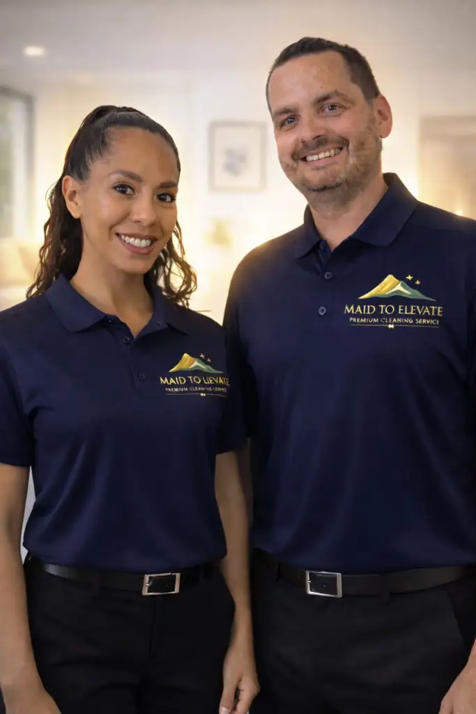 Charles and Crystal, founders of Maid to Elevate, providing house cleaning in Maryville TN